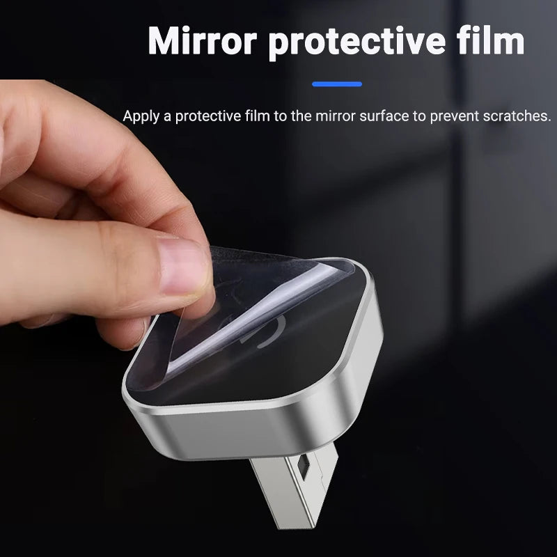 New 2in1 Wired to Wireless CarPlay Adapter, Android Auto Dongle, High-Quality Car Accessory Smart Box 5GHz WiFi Type-C/USB