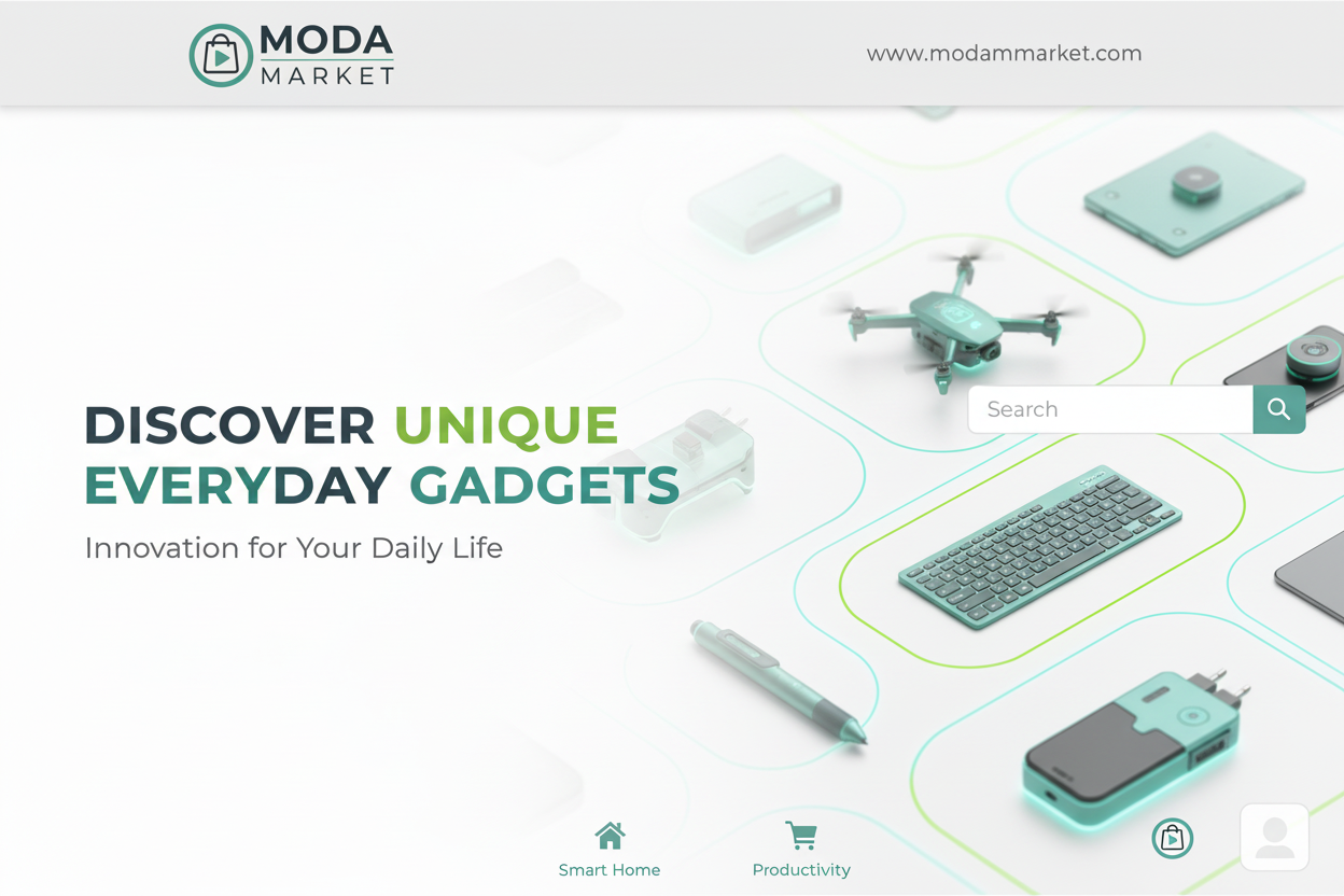 Moda Market Gadgets Background